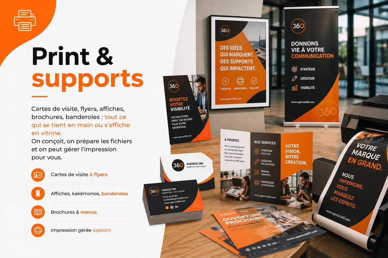 Print & supports par Studio Riviera